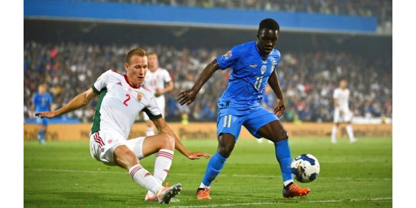 Italien første sejr